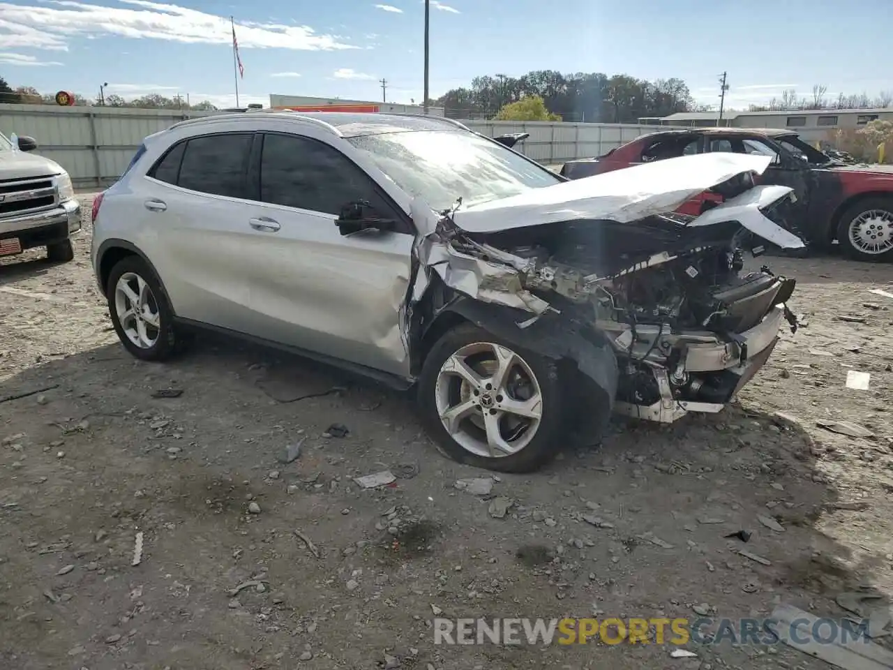 4 Photograph of a damaged car WDCTG4GB9KU014587 MERCEDES-BENZ GLA-CLASS 2019