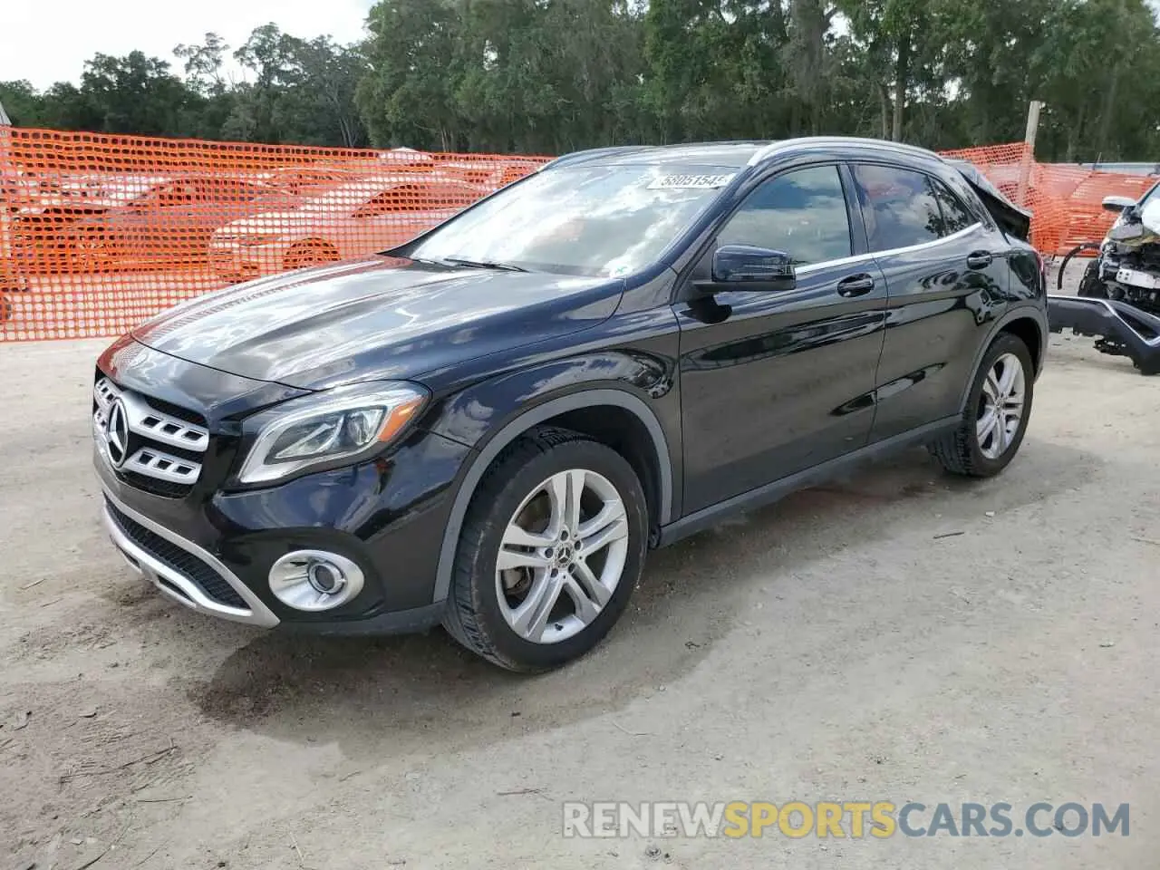 1 Photograph of a damaged car W1NTG4EB4LU040680 MERCEDES-BENZ GLA-CLASS 2020