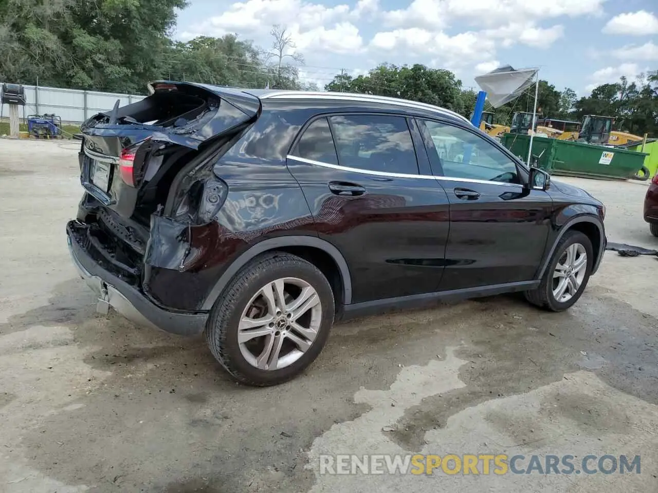 3 Photograph of a damaged car W1NTG4EB4LU040680 MERCEDES-BENZ GLA-CLASS 2020