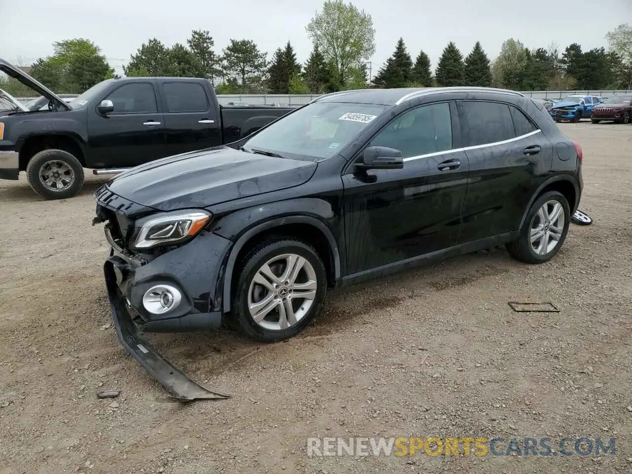 1 Photograph of a damaged car W1NTG4EB6LU040356 MERCEDES-BENZ GLA-CLASS 2020
