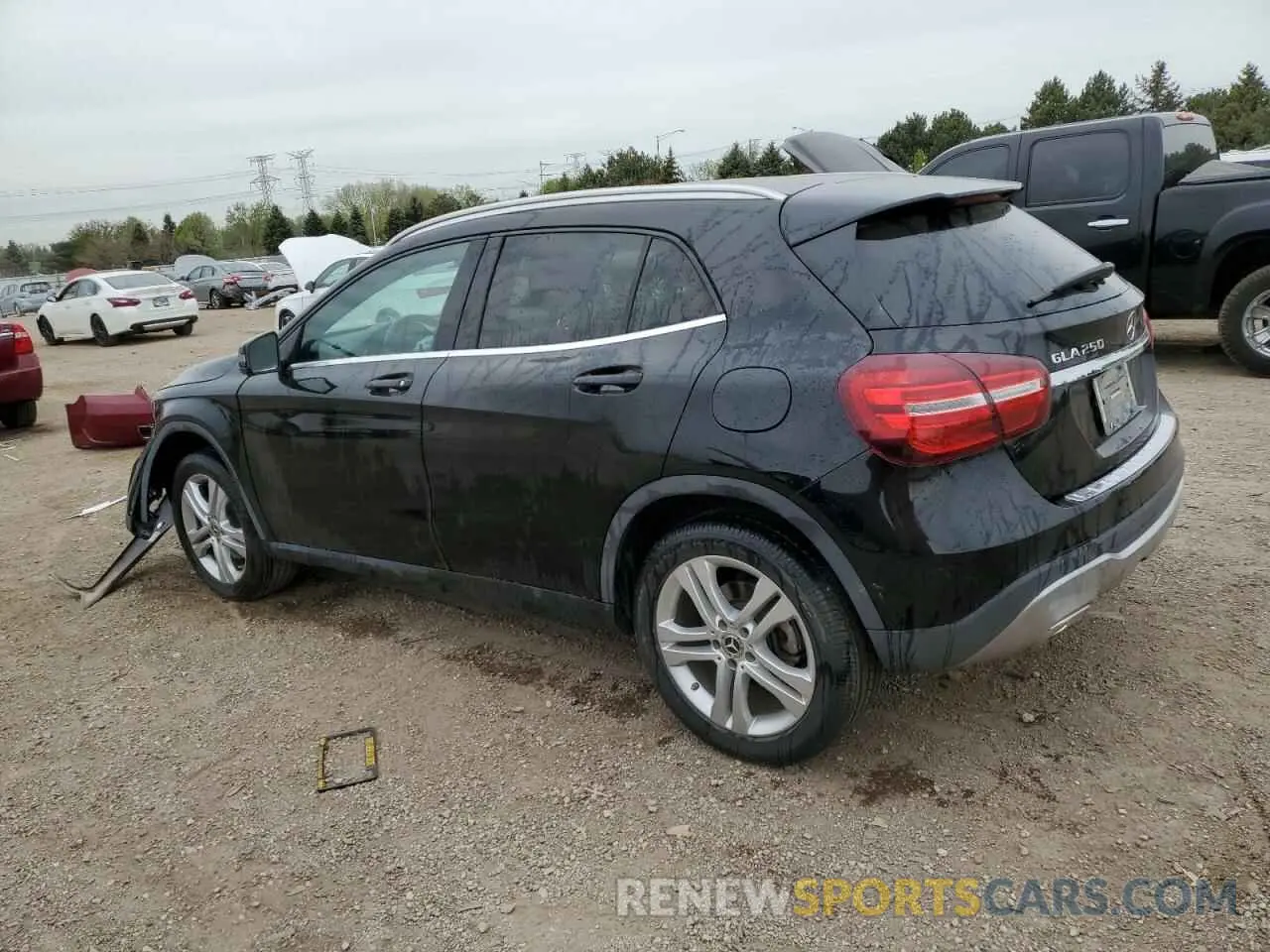 2 Photograph of a damaged car W1NTG4EB6LU040356 MERCEDES-BENZ GLA-CLASS 2020