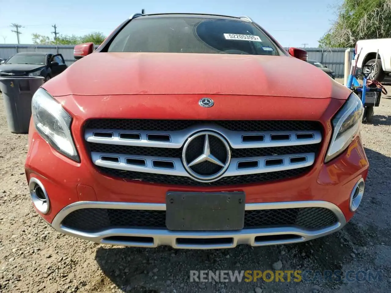 5 Photograph of a damaged car W1NTG4EB7LU029205 MERCEDES-BENZ GLA-CLASS 2020