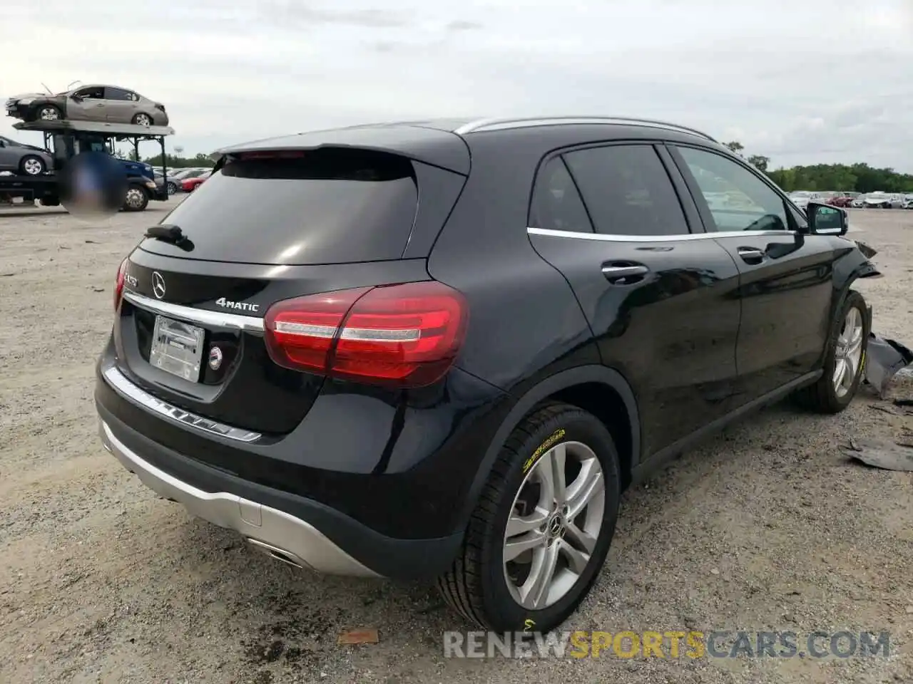 4 Photograph of a damaged car W1NTG4GBXLU030653 MERCEDES-BENZ GLA-CLASS 2020