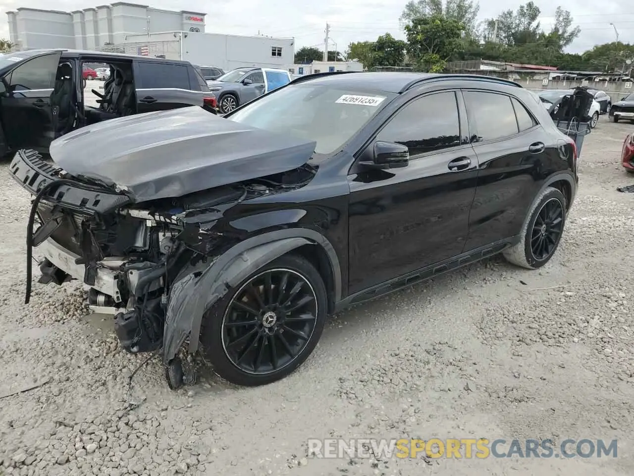 1 Photograph of a damaged car WDCTG4EB0LU023540 MERCEDES-BENZ GLA-CLASS 2020