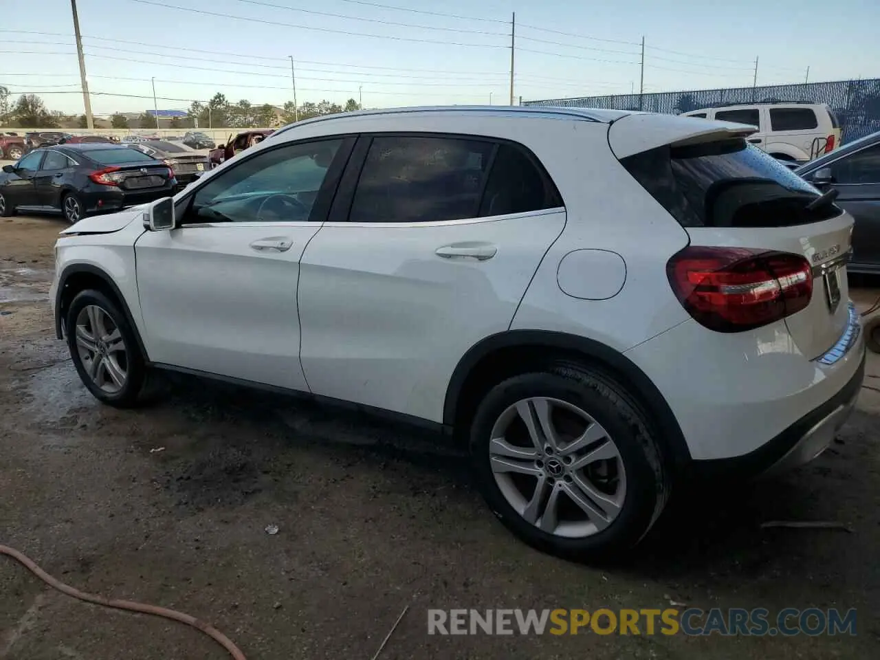 2 Photograph of a damaged car WDCTG4EB2LU022907 MERCEDES-BENZ GLA-CLASS 2020