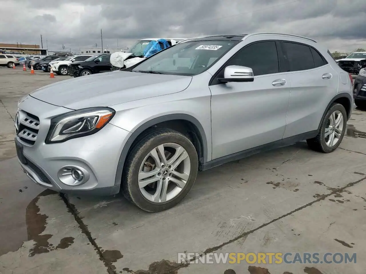 1 Photograph of a damaged car WDCTG4EB3LJ658737 MERCEDES-BENZ GLA-CLASS 2020