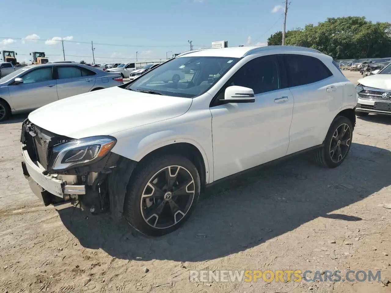 1 Photograph of a damaged car WDCTG4EB5LU022691 MERCEDES-BENZ GLA-CLASS 2020