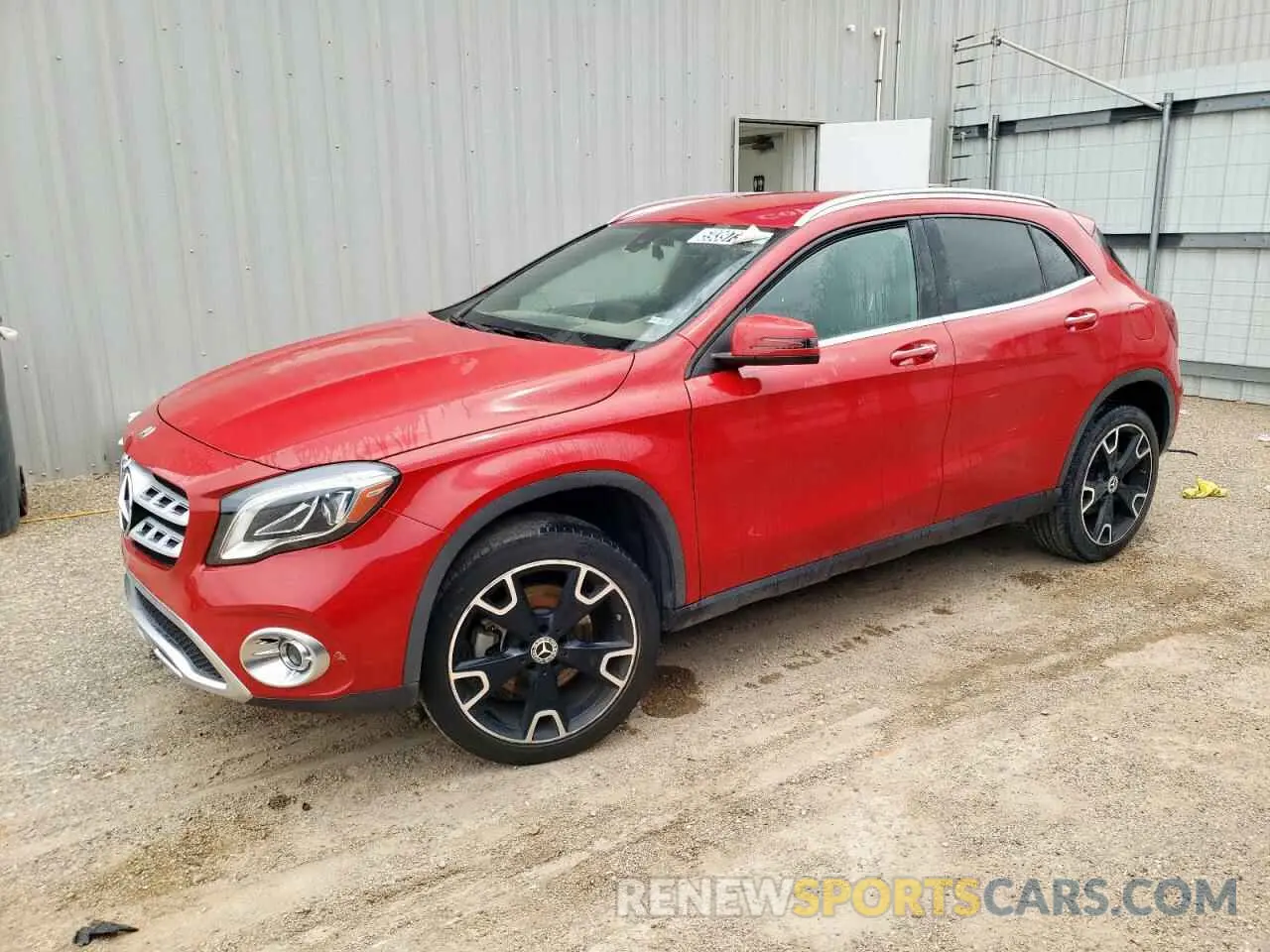 1 Photograph of a damaged car WDCTG4EB5LU023680 MERCEDES-BENZ GLA-CLASS 2020