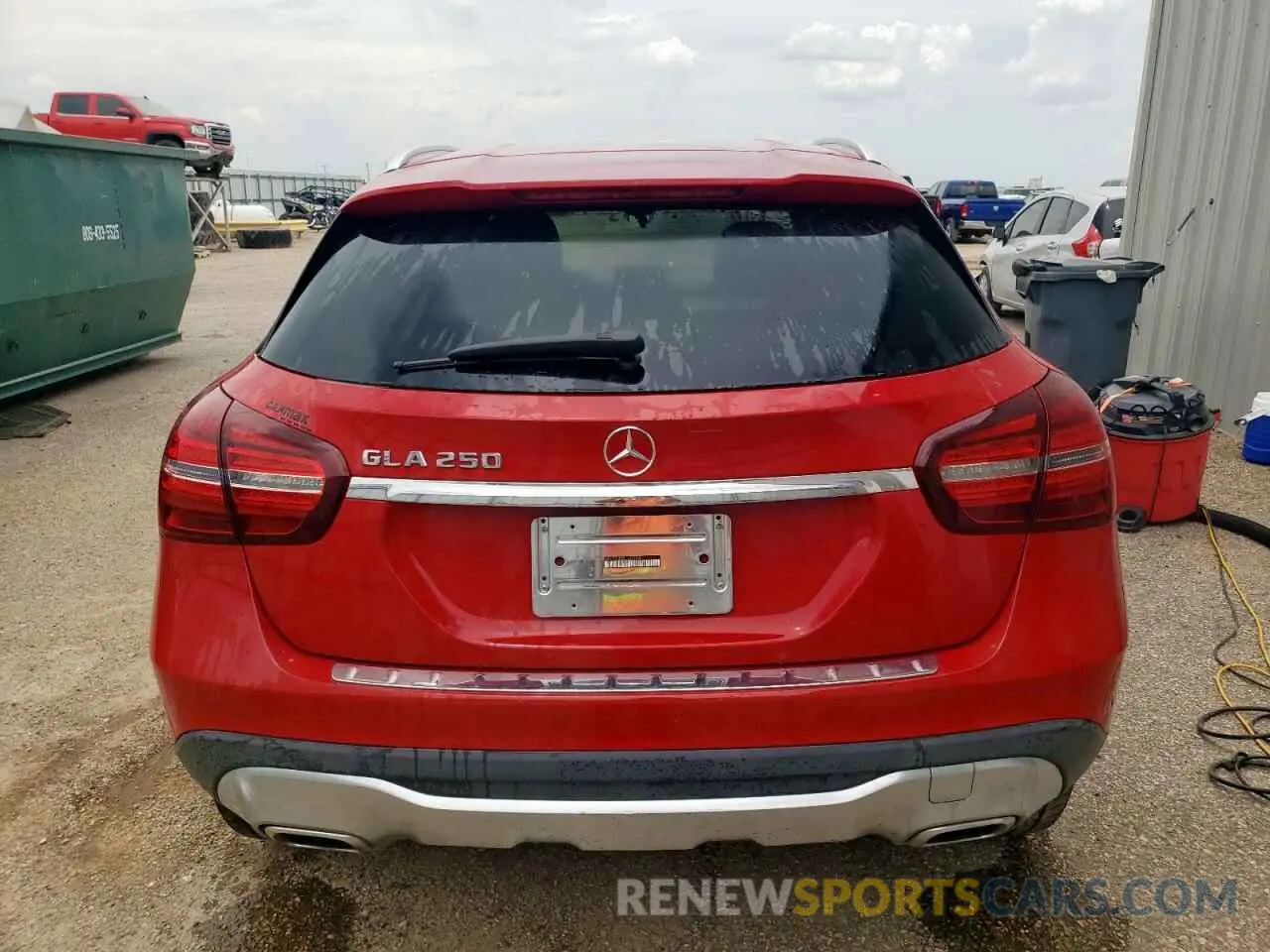 6 Photograph of a damaged car WDCTG4EB5LU023680 MERCEDES-BENZ GLA-CLASS 2020