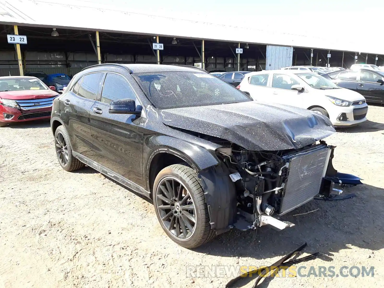 1 Photograph of a damaged car WDCTG4EB6LU024093 MERCEDES-BENZ GLA-CLASS 2020