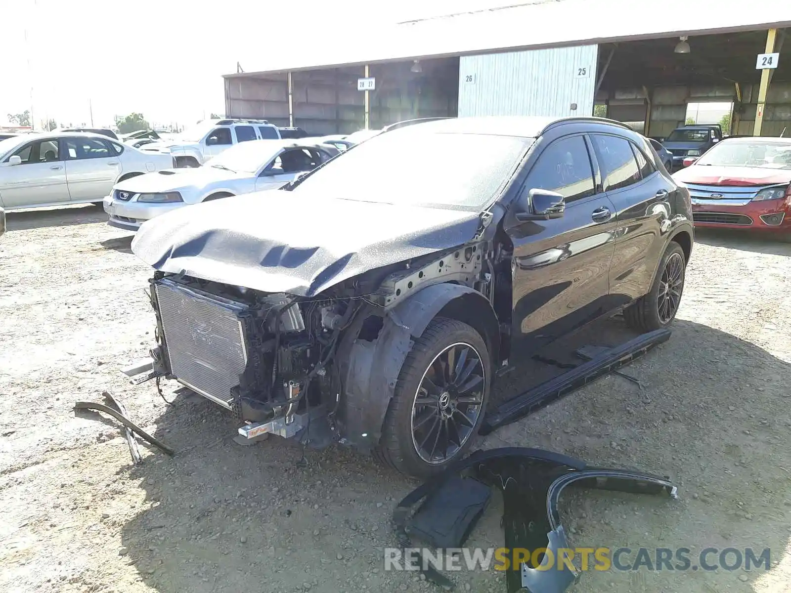 2 Photograph of a damaged car WDCTG4EB6LU024093 MERCEDES-BENZ GLA-CLASS 2020