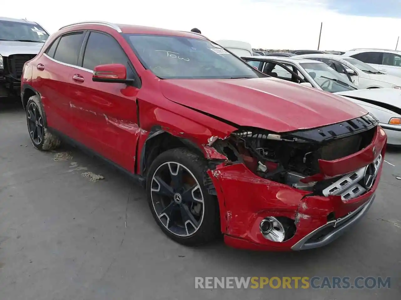 1 Photograph of a damaged car WDCTG4EB7LU023454 MERCEDES-BENZ GLA-CLASS 2020