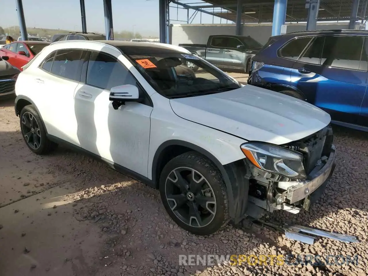 4 Photograph of a damaged car WDCTG4EB8LJ657244 MERCEDES-BENZ GLA-CLASS 2020
