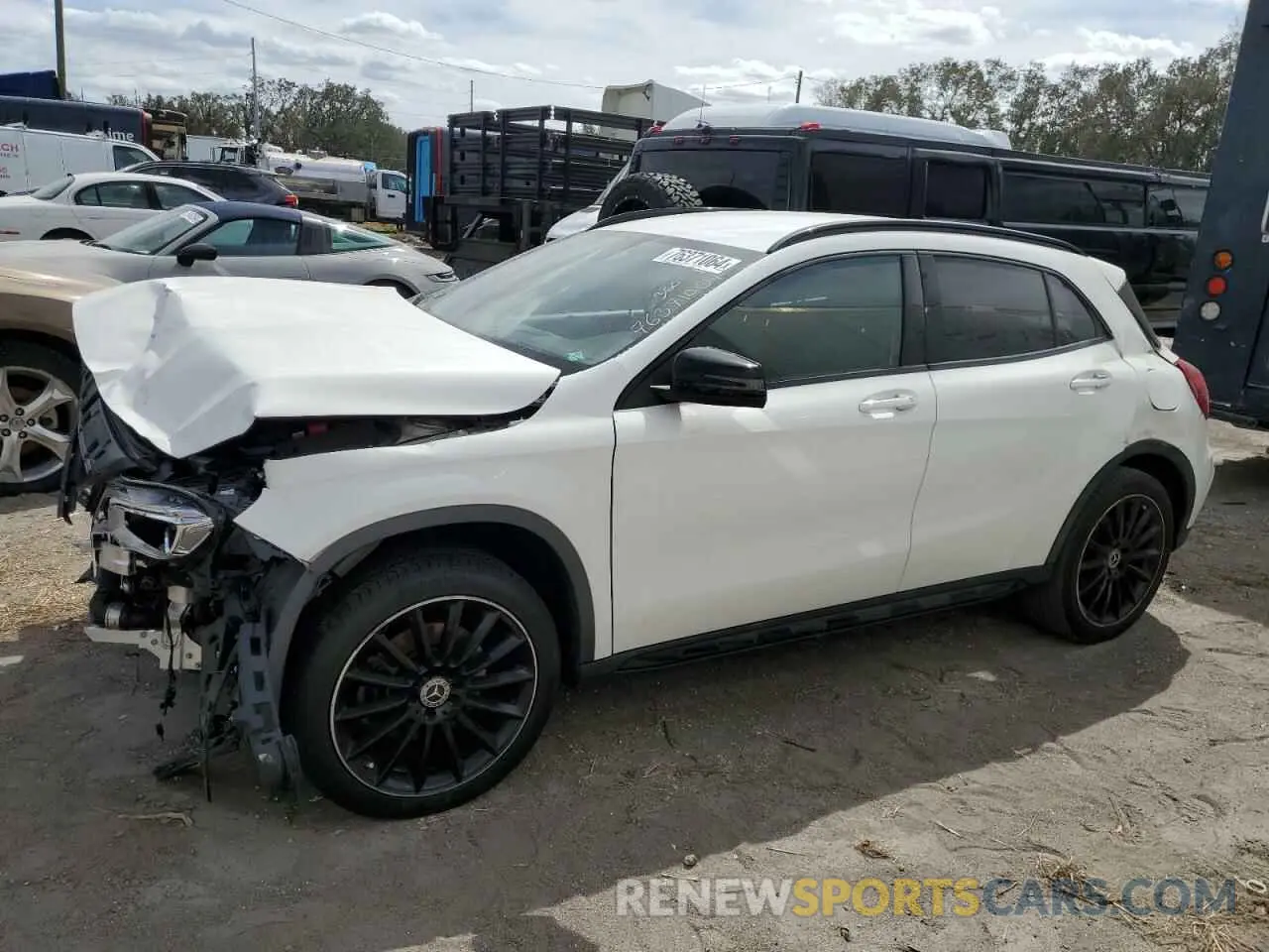 1 Photograph of a damaged car WDCTG4EB9LU023603 MERCEDES-BENZ GLA-CLASS 2020