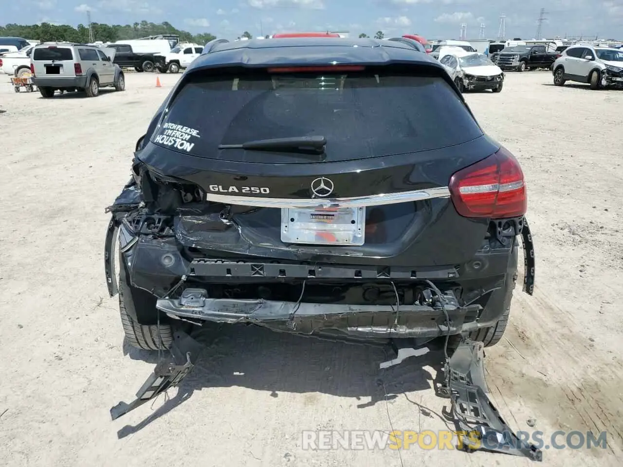 6 Photograph of a damaged car WDCTG4EBXLU023660 MERCEDES-BENZ GLA-CLASS 2020