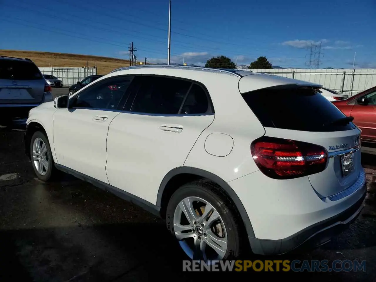2 Photograph of a damaged car WDCTG4GB0LU022174 MERCEDES-BENZ GLA-CLASS 2020