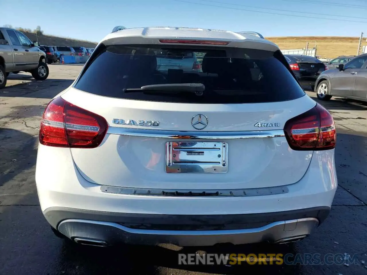 6 Photograph of a damaged car WDCTG4GB0LU022174 MERCEDES-BENZ GLA-CLASS 2020
