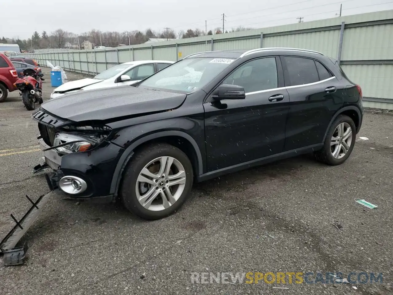 1 Photograph of a damaged car WDCTG4GB0LU023356 MERCEDES-BENZ GLA-CLASS 2020