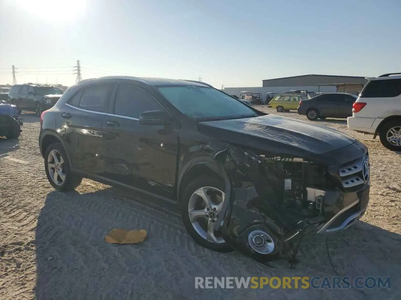 4 Photograph of a damaged car WDCTG4GB3LU025232 MERCEDES-BENZ GLA-CLASS 2020