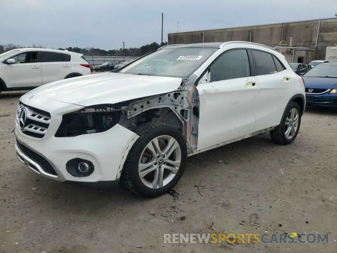 1 Photograph of a damaged car WDCTG4GB4LU021352 MERCEDES-BENZ GLA-CLASS 2020