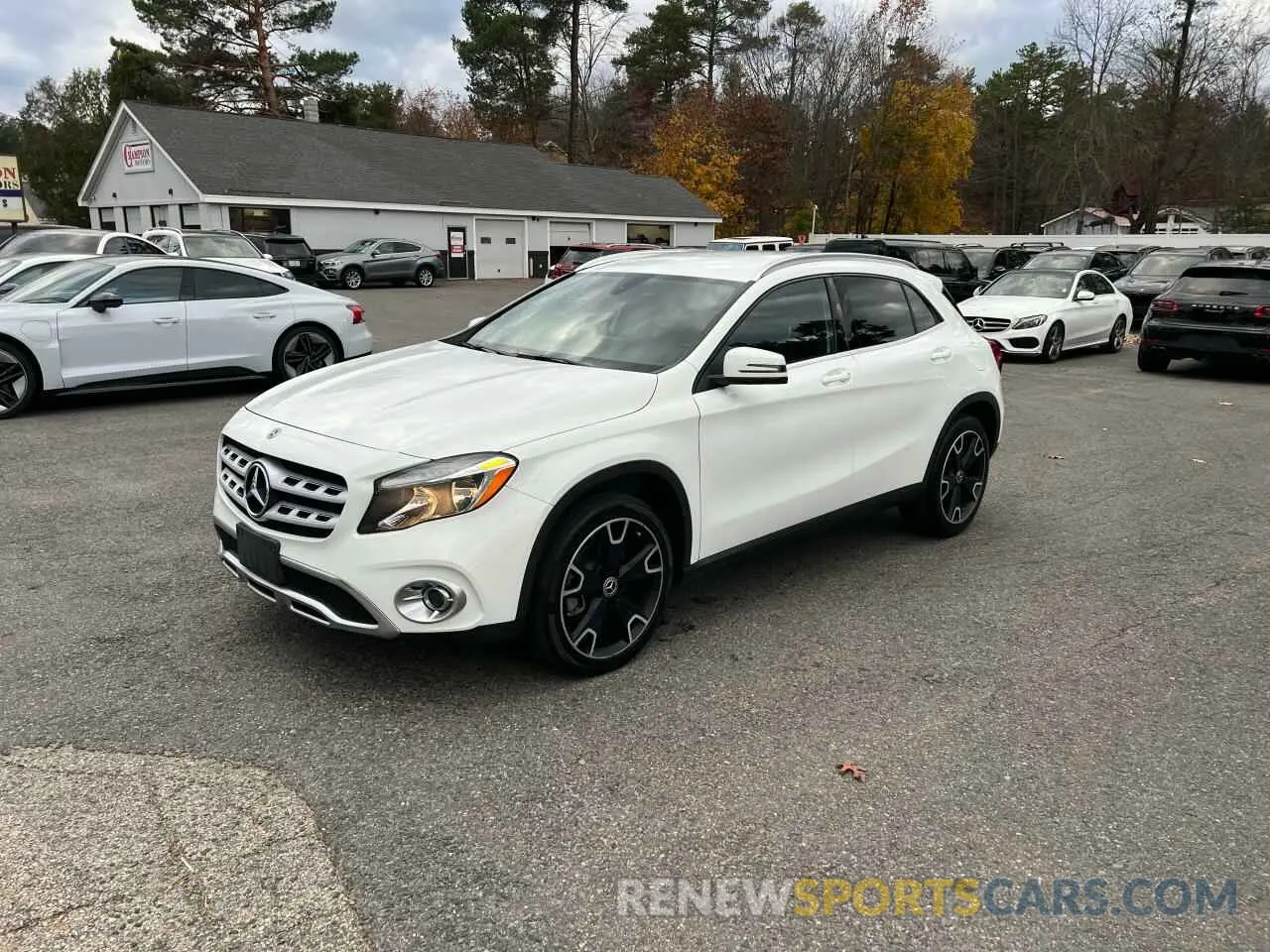 1 Photograph of a damaged car WDCTG4GB5LJ665475 MERCEDES-BENZ GLA-CLASS 2020