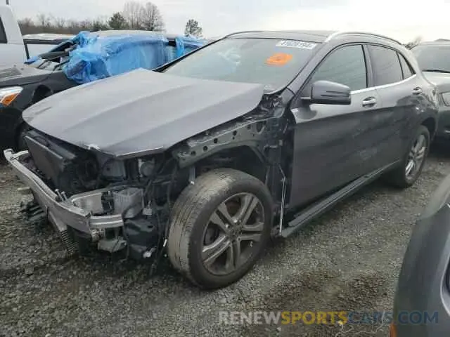 1 Photograph of a damaged car WDCTG4GB6LJ666005 MERCEDES-BENZ GLA-CLASS 2020
