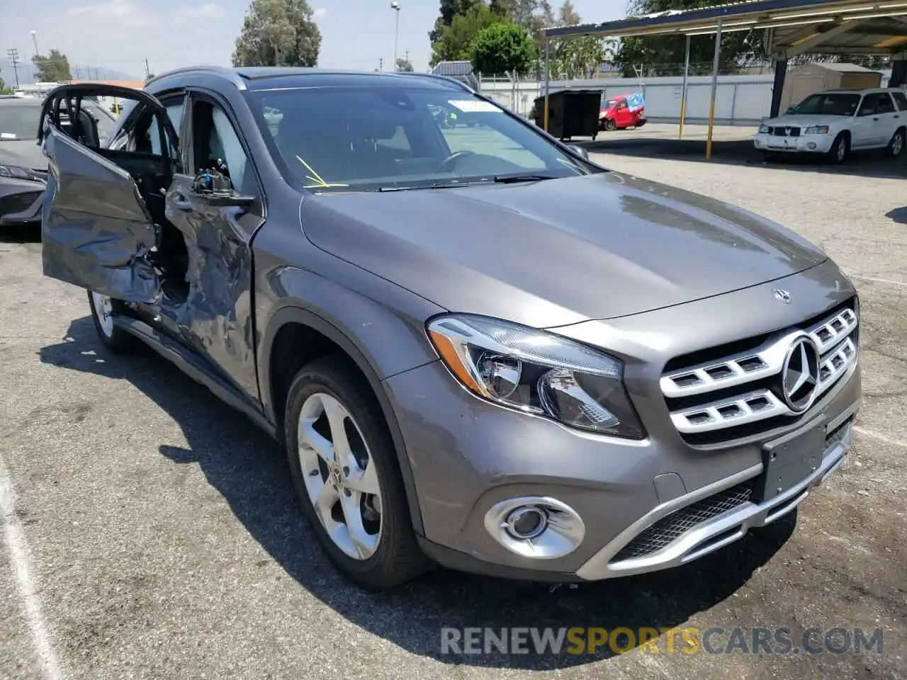 1 Photograph of a damaged car WDCTG4GB6LJ677148 MERCEDES-BENZ GLA-CLASS 2020