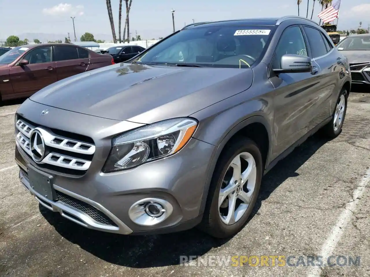 2 Photograph of a damaged car WDCTG4GB6LJ677148 MERCEDES-BENZ GLA-CLASS 2020