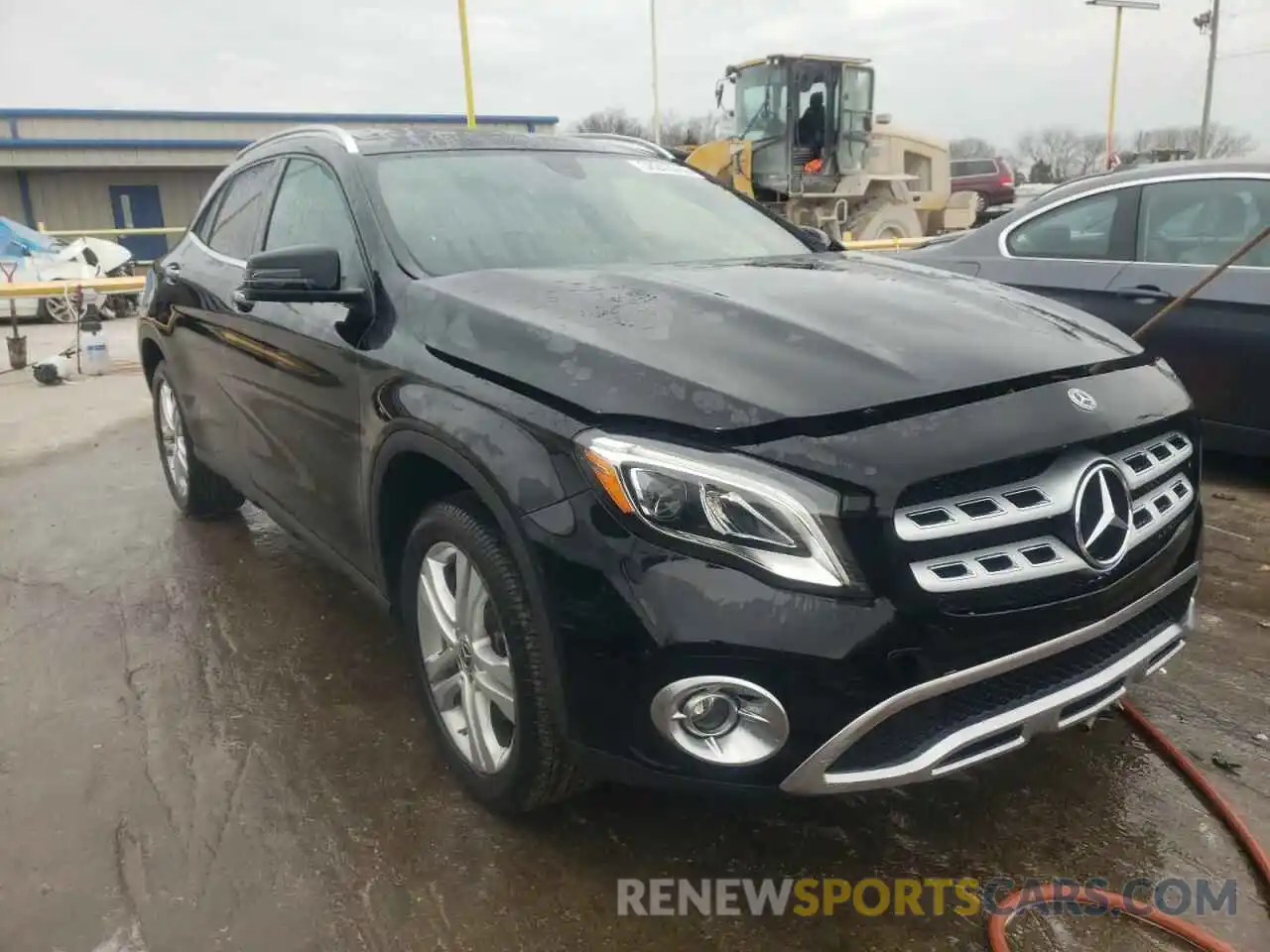 1 Photograph of a damaged car WDCTG4GB7LJ687039 MERCEDES-BENZ GLA-CLASS 2020