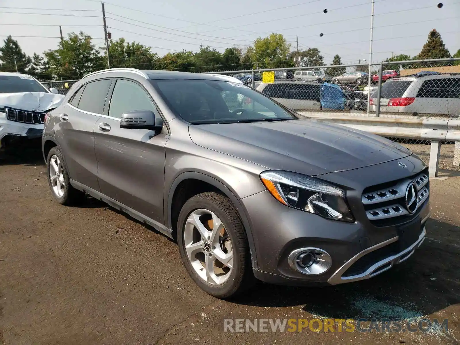 1 Photograph of a damaged car WDCTG4GB8LJ668533 MERCEDES-BENZ GLA-CLASS 2020