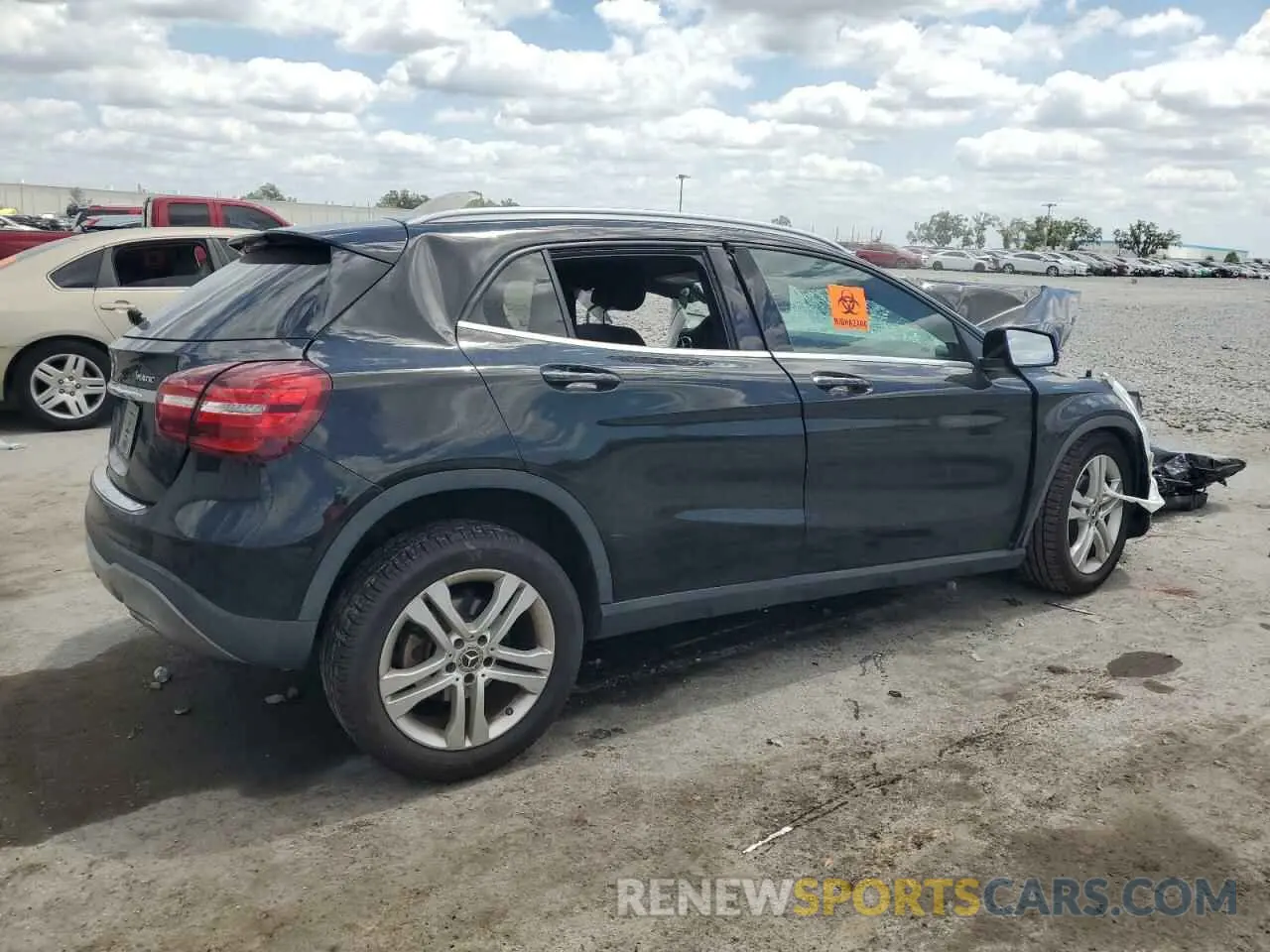 3 Photograph of a damaged car WDCTG4GB8LJ686806 MERCEDES-BENZ GLA-CLASS 2020