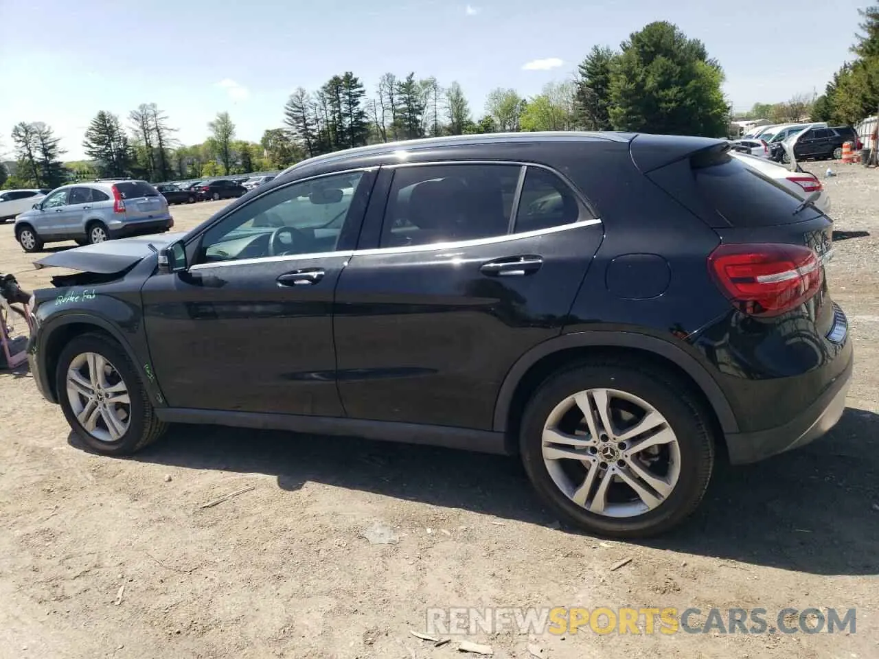2 Photograph of a damaged car WDCTG4GB9LU022268 MERCEDES-BENZ GLA-CLASS 2020