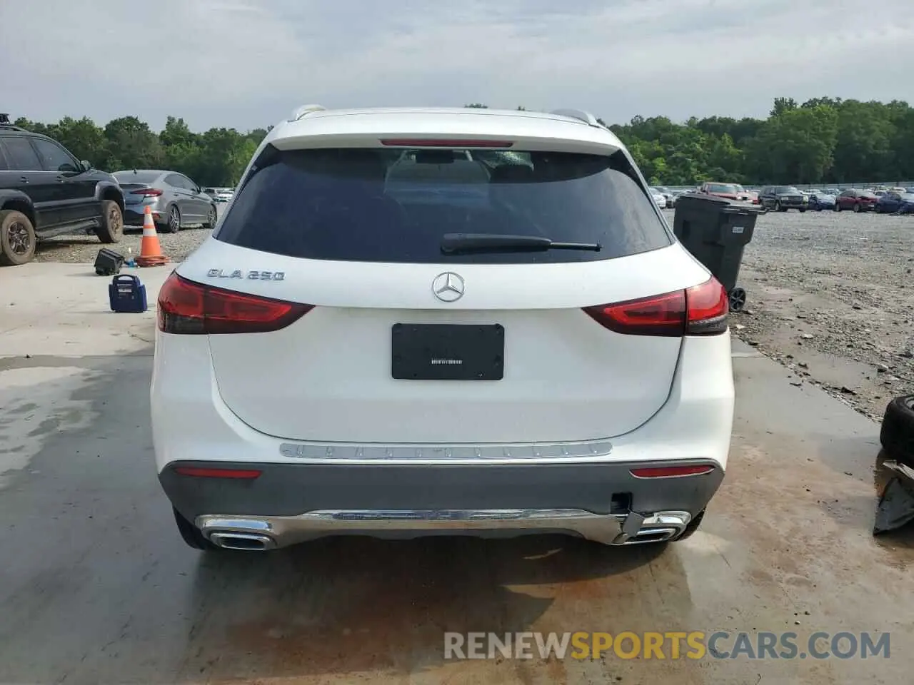 6 Photograph of a damaged car W1N4N4GB0MJ135828 MERCEDES-BENZ GLA-CLASS 2021