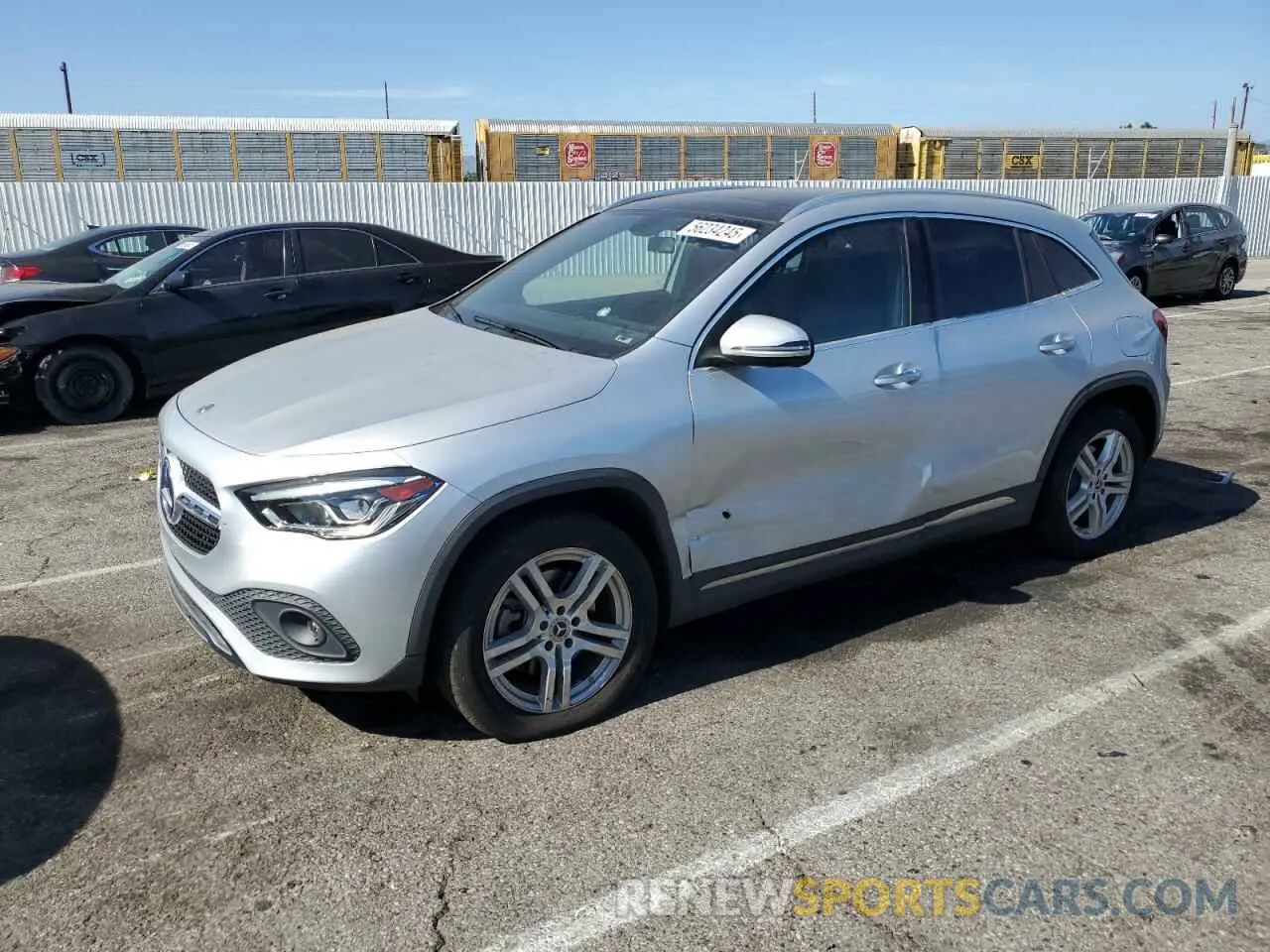 1 Photograph of a damaged car W1N4N4GB0MJ150538 MERCEDES-BENZ GLA-CLASS 2021