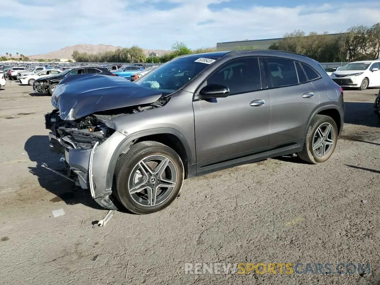 1 Photograph of a damaged car W1N4N4GB0MJ170322 MERCEDES-BENZ GLA-CLASS 2021