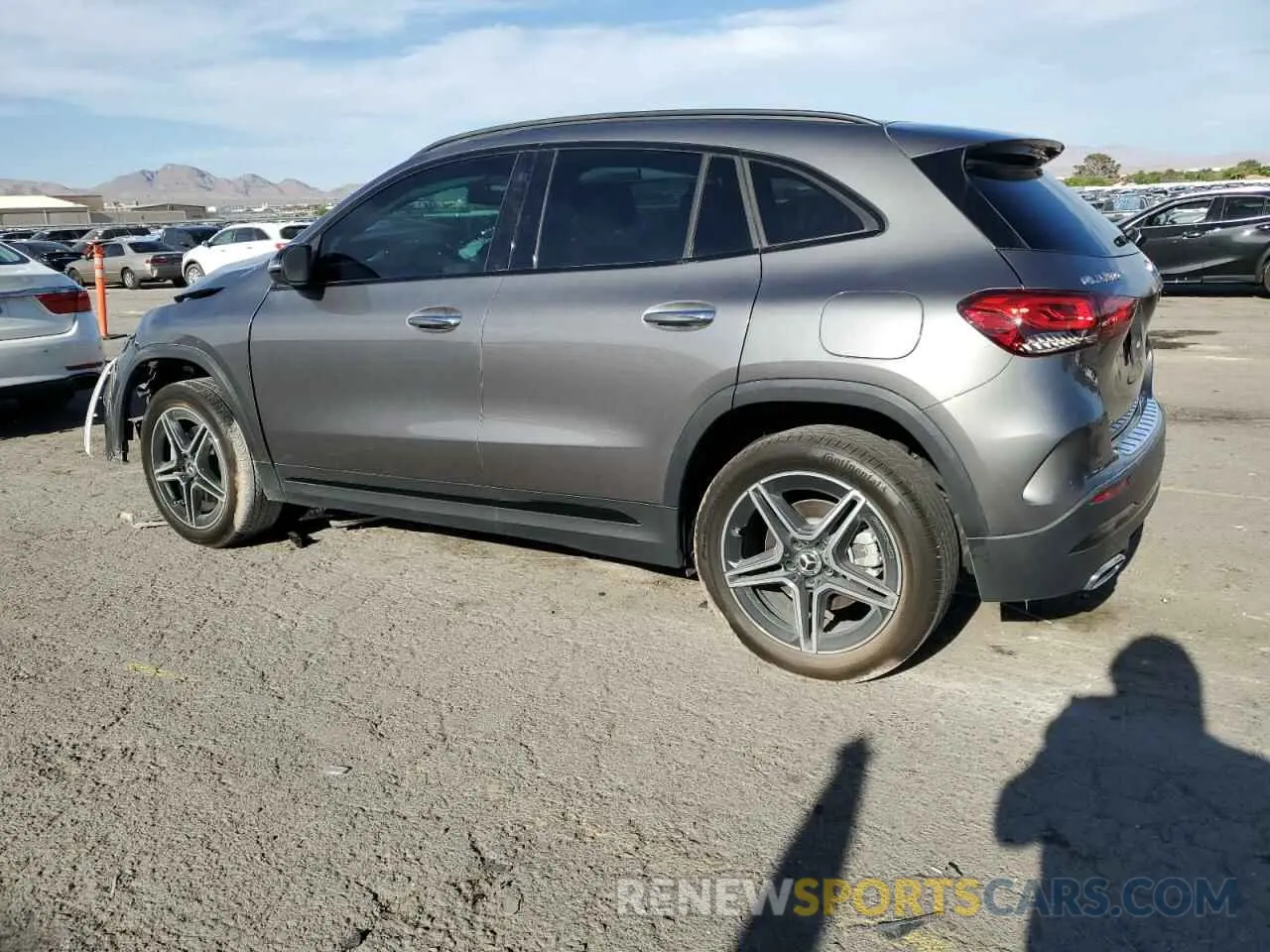 2 Photograph of a damaged car W1N4N4GB0MJ170322 MERCEDES-BENZ GLA-CLASS 2021