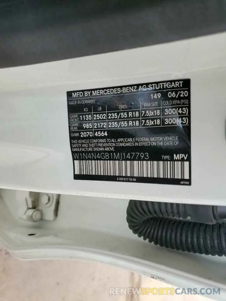 14 Photograph of a damaged car W1N4N4GB1MJ147793 MERCEDES-BENZ GLA-CLASS 2021