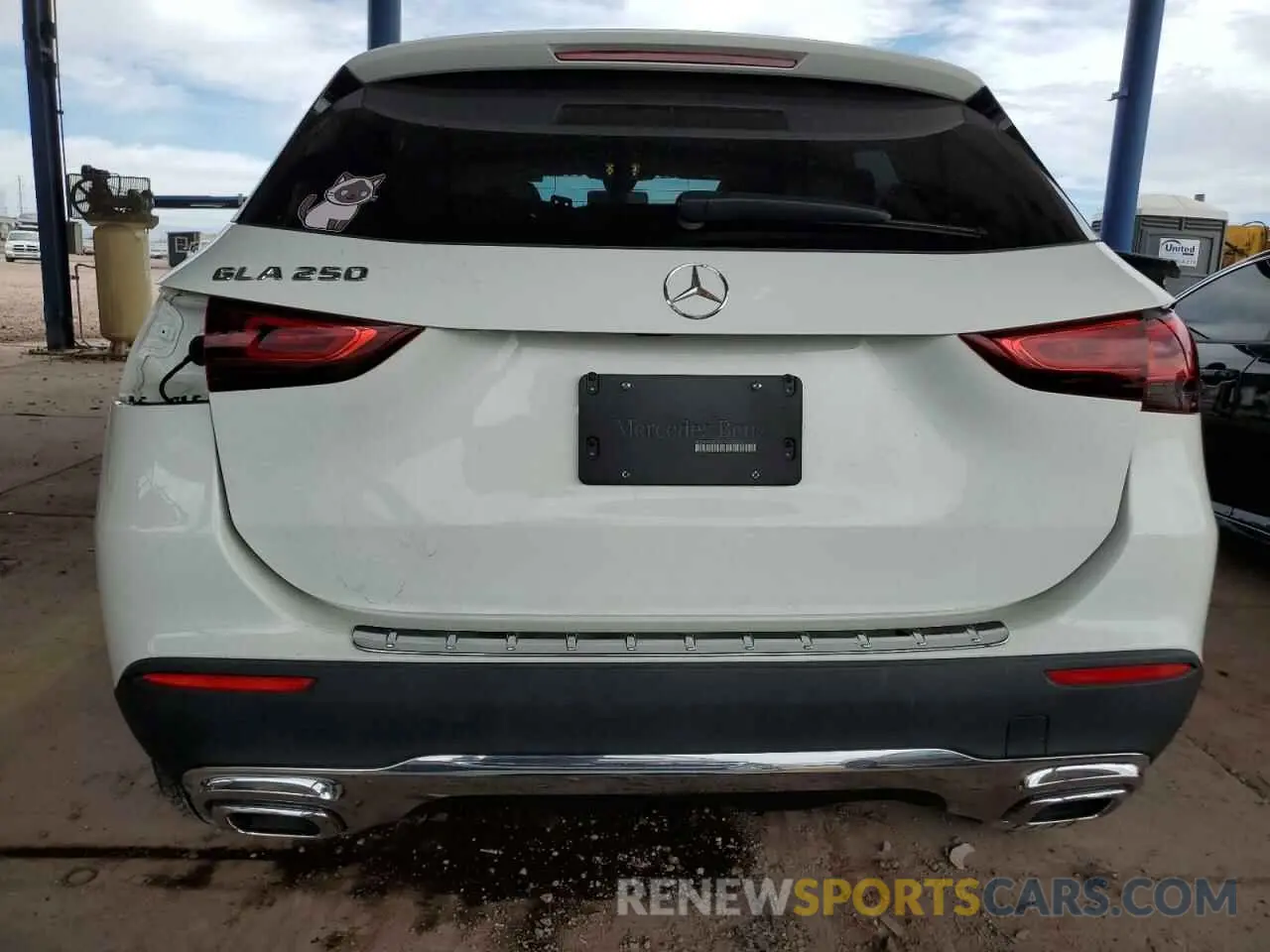 6 Photograph of a damaged car W1N4N4GB1MJ147793 MERCEDES-BENZ GLA-CLASS 2021