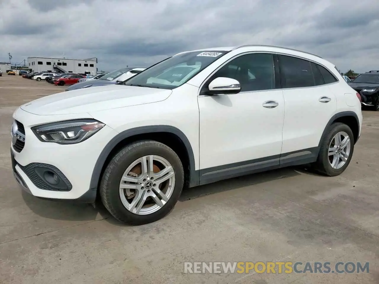 1 Photograph of a damaged car W1N4N4GB2MJ117637 MERCEDES-BENZ GLA-CLASS 2021