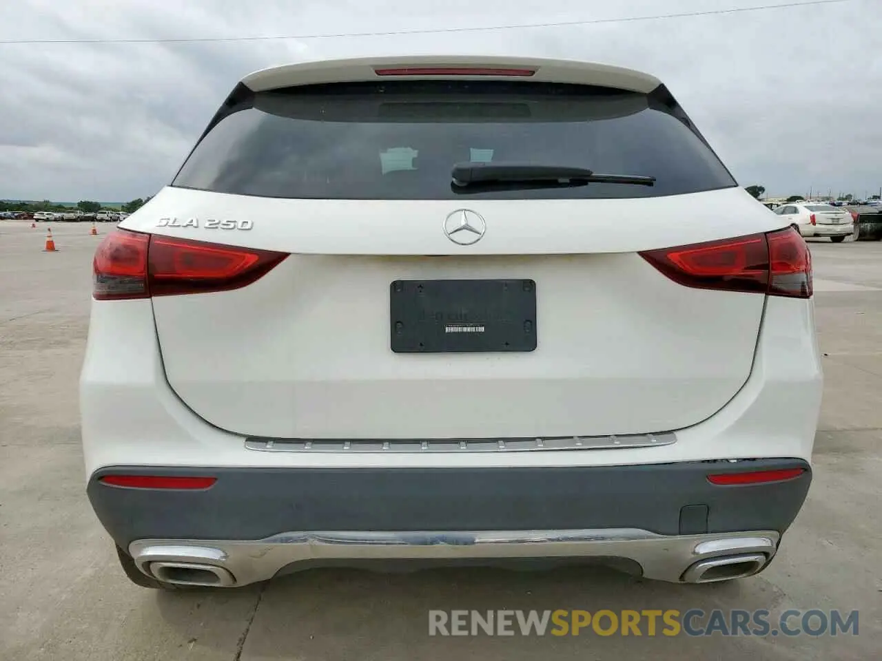 6 Photograph of a damaged car W1N4N4GB2MJ117637 MERCEDES-BENZ GLA-CLASS 2021