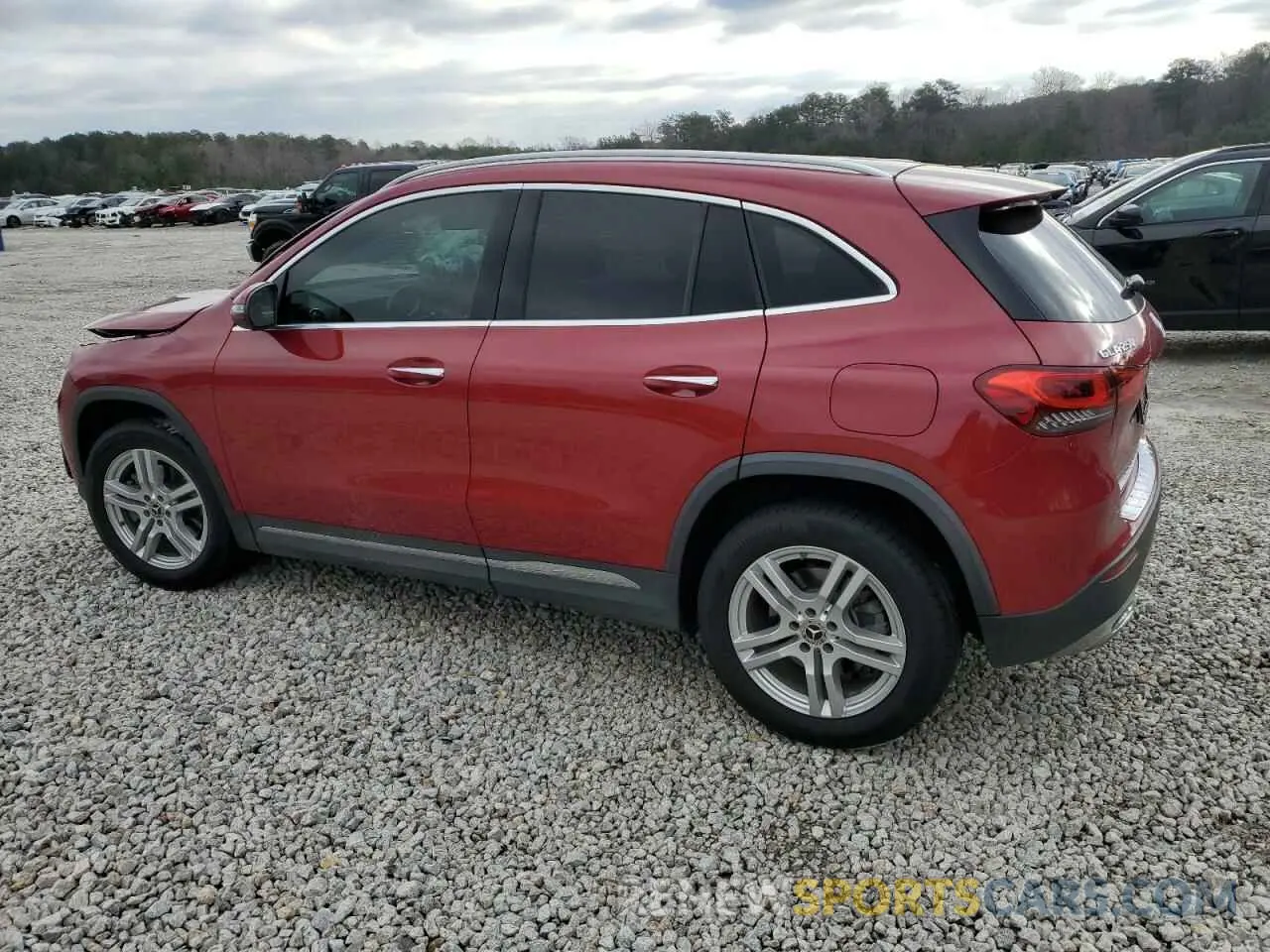 2 Photograph of a damaged car W1N4N4GB2MJ272866 MERCEDES-BENZ GLA-CLASS 2021