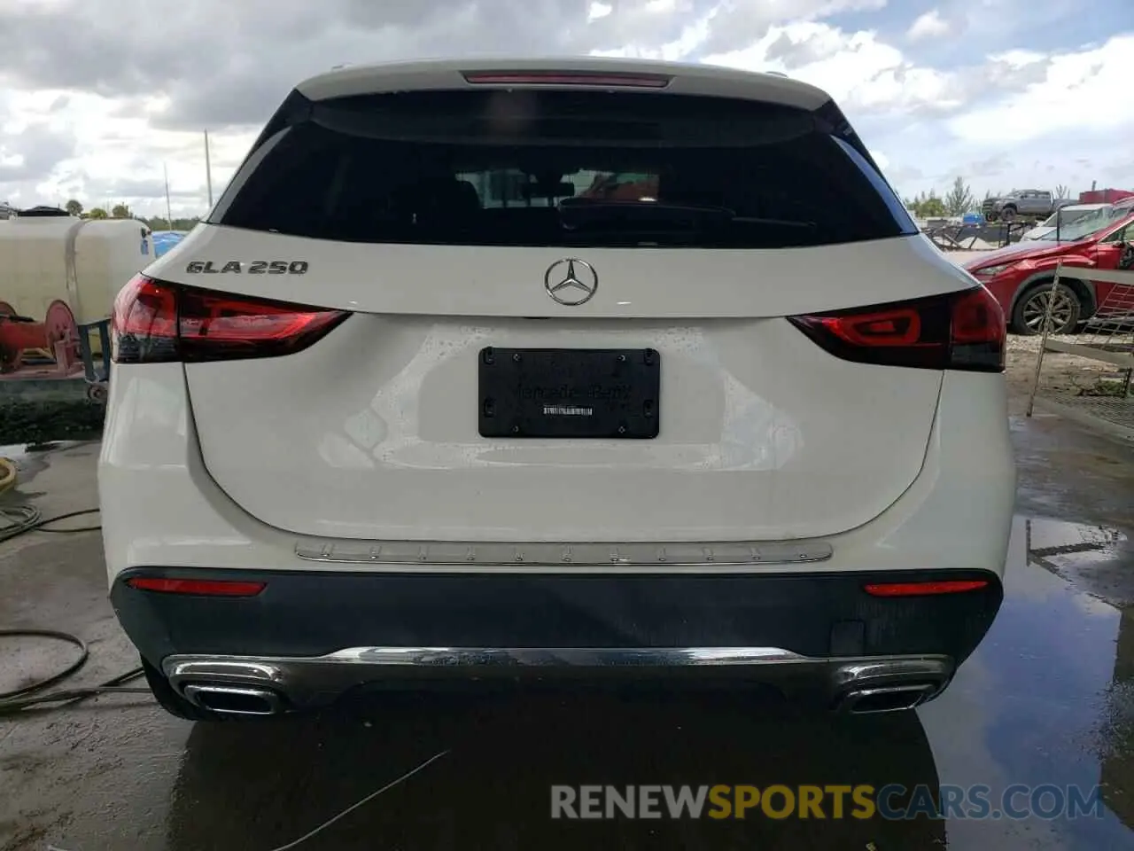 6 Photograph of a damaged car W1N4N4GB4MJ160456 MERCEDES-BENZ GLA-CLASS 2021