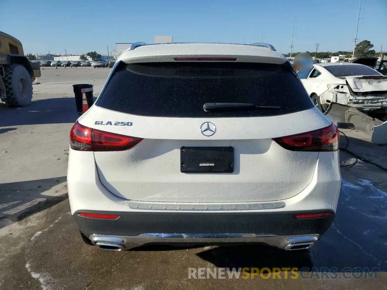 6 Photograph of a damaged car W1N4N4GB4MJ192243 MERCEDES-BENZ GLA-CLASS 2021