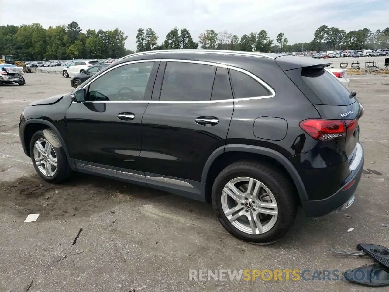 2 Photograph of a damaged car W1N4N4GB4MJ237679 MERCEDES-BENZ GLA-CLASS 2021