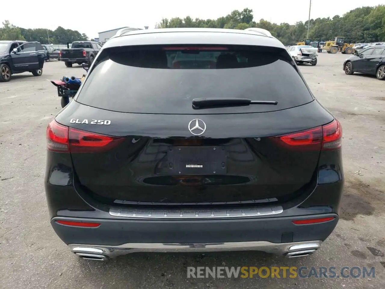 6 Photograph of a damaged car W1N4N4GB4MJ237679 MERCEDES-BENZ GLA-CLASS 2021