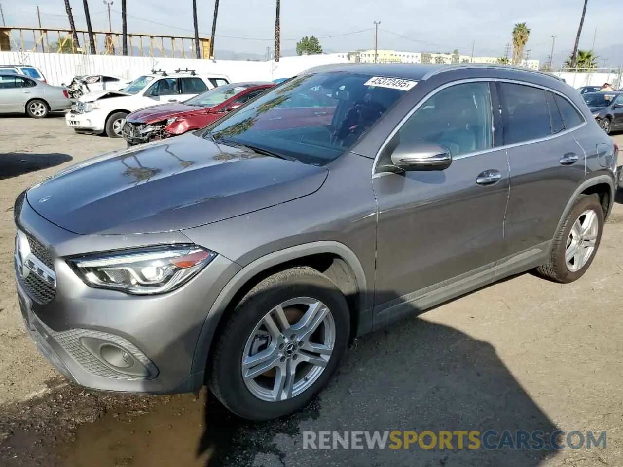 1 Photograph of a damaged car W1N4N4GB6MJ194334 MERCEDES-BENZ GLA-CLASS 2021