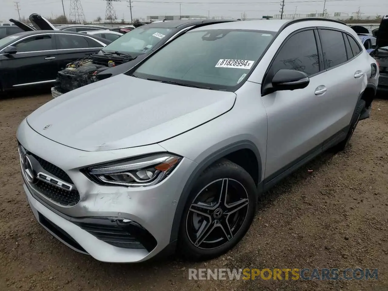 1 Photograph of a damaged car W1N4N4GB6MJ274779 MERCEDES-BENZ GLA-CLASS 2021