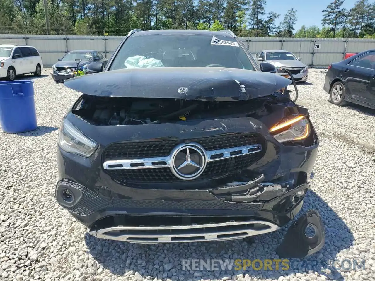 5 Photograph of a damaged car W1N4N4GB7MJ158409 MERCEDES-BENZ GLA-CLASS 2021