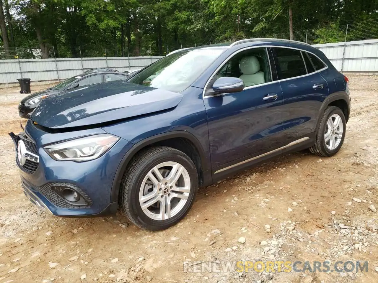 1 Photograph of a damaged car W1N4N4GB8MJ151050 MERCEDES-BENZ GLA-CLASS 2021