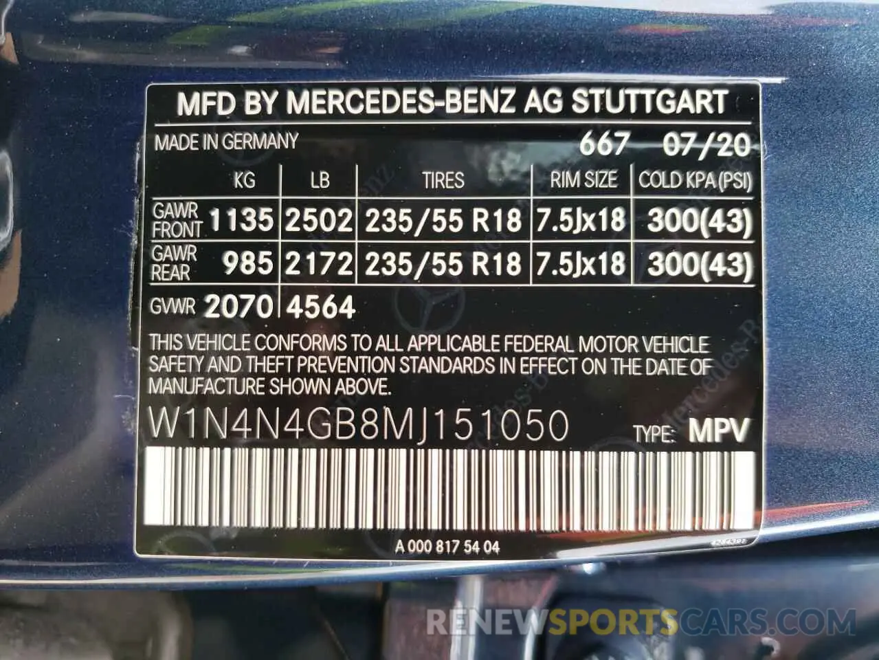13 Photograph of a damaged car W1N4N4GB8MJ151050 MERCEDES-BENZ GLA-CLASS 2021